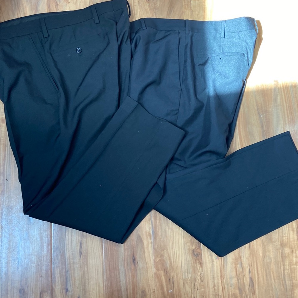 Men black dress pants size 34/30